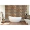 Ekena Millwork Shipboard Boat Wood Mosaic Wall Tile, Natural Finish, 23 3/4"W x 11 7/8"H x 3/4"P WPW24X12SHMENA - alternate 2